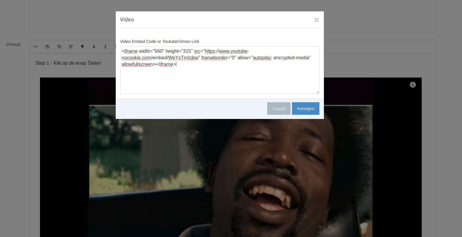 Stap 5 YouTube video's anonimiseren