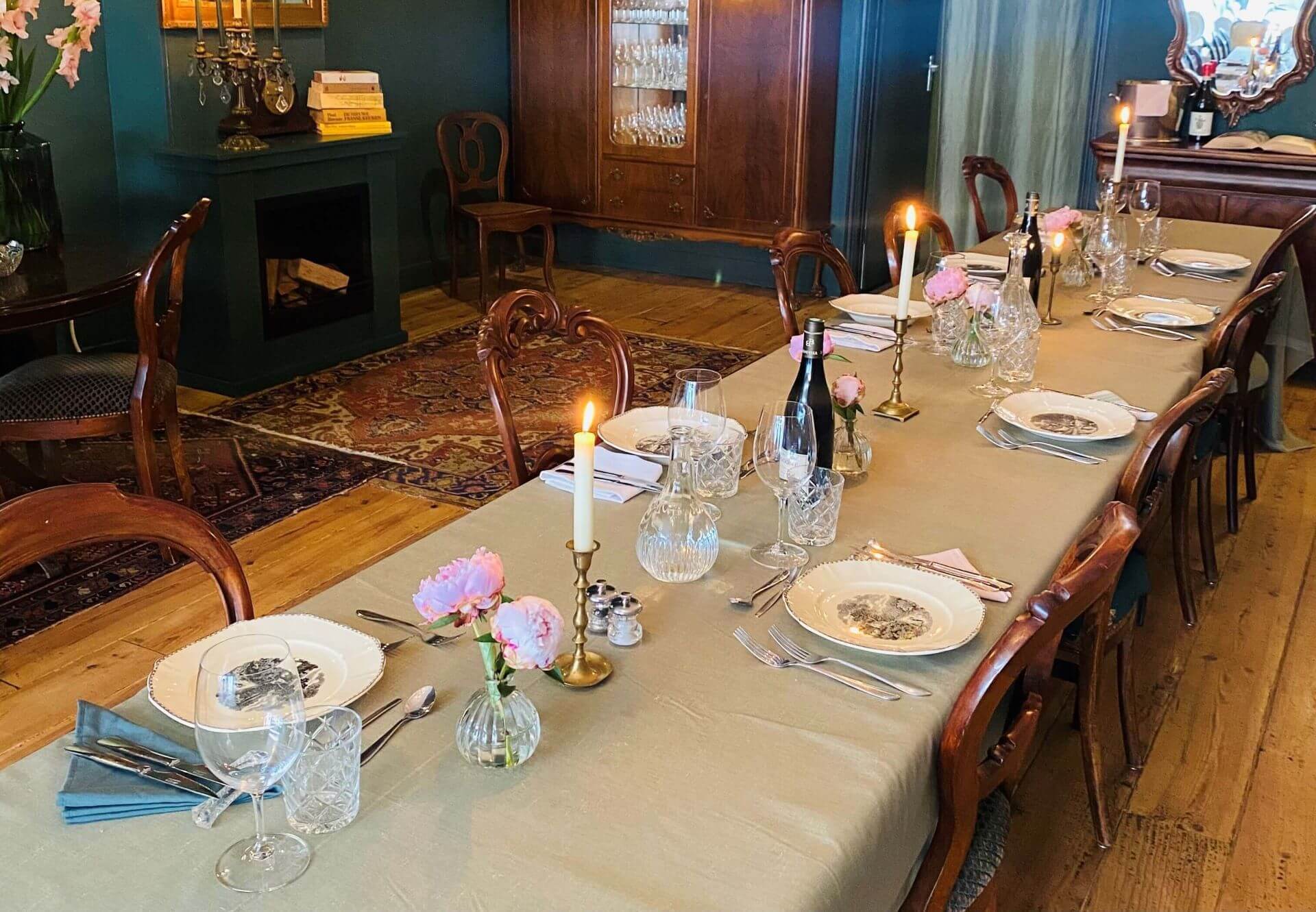 Website voor Saskia's Huiskamerrestaurant in Amsterdam