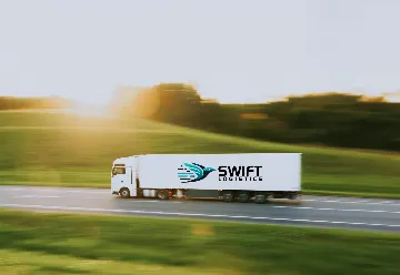 Website voor transportbedrijf Swift Logistics