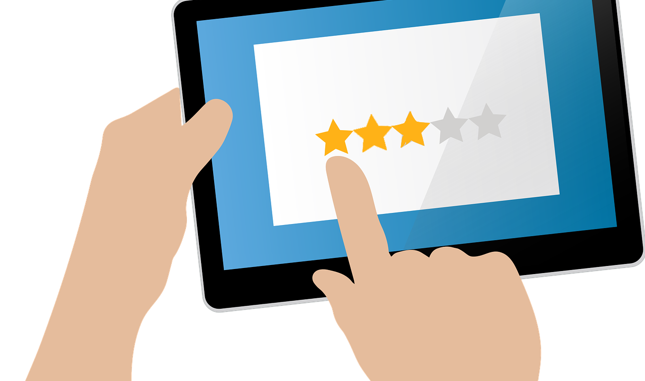 Sterren Google reviews