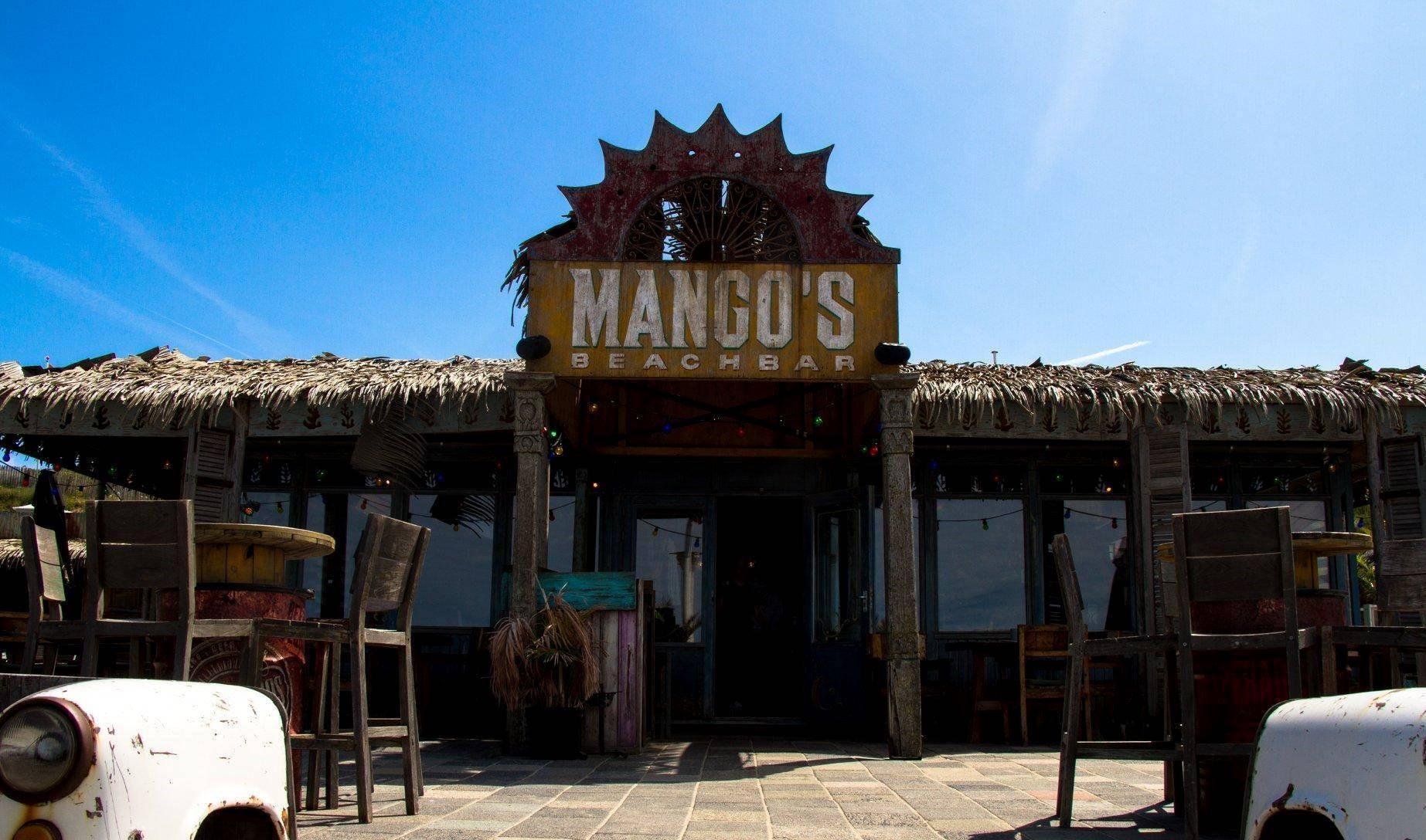 Horeca website Mango's Beachbar Zandvoort